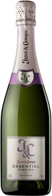 14,95 € 送料無料 | 白スパークリングワイン Juvé y Camps Essential Púrpura D.O. Cava カタロニア スペイン Xarel·lo ハーフボトル 37 cl