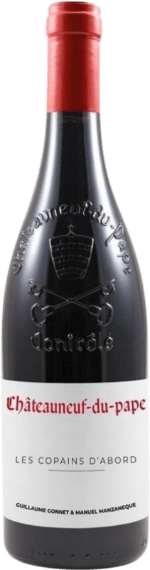 101,95 € Envoi gratuit | Vin Rouge EA Vinos by Manzaneque Les Copains d'Abord Guillaume Gonnet A.O.C. Châteauneuf-du-Pape Rhône France Syrah, Garnacha — Grenache, Monastrell, Cinsault Bouteille 75 cl