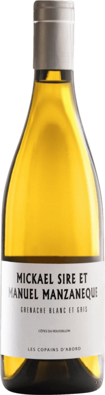 101,95 € Envoi gratuit | Vin Blanc EA Vinos by Manzaneque Les Copains d'Abord Mickael Sire A.O.C. Côtes du Roussillon France Garnacha — Grenache Bouteille 75 cl