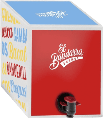 Vermouth Martí Serdà El Bandarra Rojo Macabeo and Xarel·lo 5 L