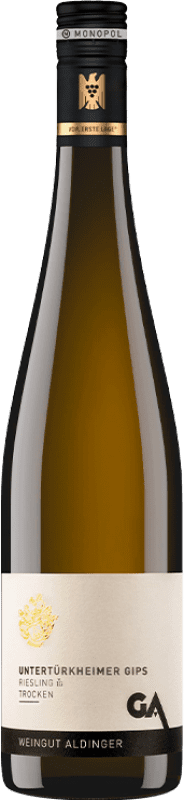 29,95 € Бесплатная доставка | Белое вино Aldinger Untertürkheimer Gips Baden-Württemberg Германия Riesling бутылка 75 cl