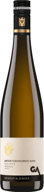 29,95 € Spedizione Gratuita | Vino bianco Aldinger Untertürkheimer Gips Baden-Württemberg Germania Riesling Bottiglia 75 cl