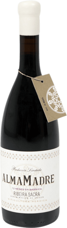59,95 € Kostenloser Versand | Rotwein Alma das Donas AlmaMadre Barrica D.O. Ribeira Sacra Galizien Spanien Mencía Flasche 75 cl