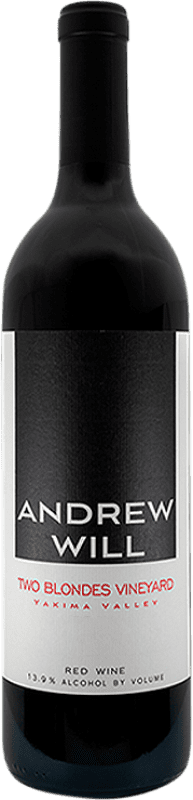 78,95 € Envoi gratuit | Vin Rouge Andrew Will Two Blondes Single Vineyard — Parcelle Unique I.G. Vashon Washington États Unis Merlot, Cabernet Sauvignon, Cabernet Franc, Malbec 75 cl