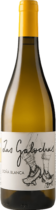 28,95 € Envoi gratuit | Vin blanc Banzao Las Galochas D.O. Bierzo Castille et Leon Espagne Doña Blanca Bouteille 75 cl