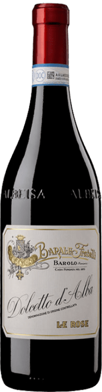 22,95 € Бесплатная доставка | Красное вино Fratelli Barale Rosé — Розе D.O.C.G. Dolcetto d'Alba Италия Dolcetto — Дольчетто Бутылка 75 cl