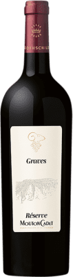 19,95 € Envoi gratuit | Vin rouge Barons de Rothschild Mouton Cadet Rouge Réserve A.O.C. Graves France Merlot, Cabernet Sauvignon, Cabernet Franc Bouteille 75 cl