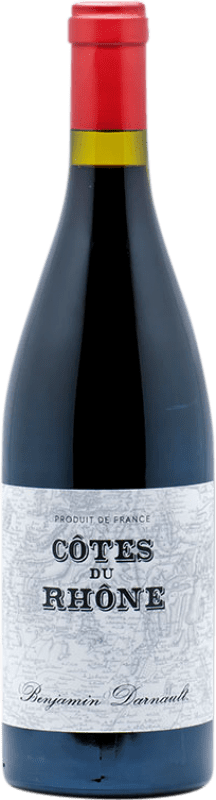 10,95 € 送料無料 | 赤ワイン Benjamin Darnault A.O.C. Côtes du Rhône ローヌ フランス Syrah — シラー, Garnacha — グルナッシュ 75 cl