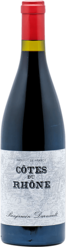 14,95 € 送料無料 | 赤ワイン Benjamin Darnault A.O.C. Côtes du Rhône ローヌ フランス Syrah, Grenache ボトル 75 cl