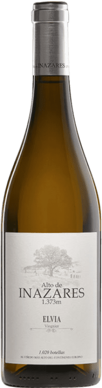 16,95 € Envio grátis | Vinho branco Alto de Inazares Elvia Espanha Viognier Garrafa 75 cl