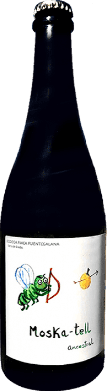 15,95 € Envio grátis | Vinho Branco Finca Fuentegalana Moska-tell I.G.P. Vino de la Tierra de Castilla y León Castela e Leão Espanha Moscatel 75 cl