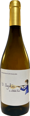 14,95 € Envío gratis | Vino Blanco Finca Fuentegalana Soplón I.G.P. Vino de la Tierra de Castilla y León Castilla y León España Albillo 75 cl