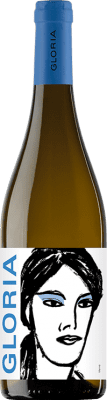 9,95 € Бесплатная доставка | Белое вино Los Aljibes Gloria I.G.P. Vino de la Tierra de Castilla Кастилья-Ла-Манча Испания Chardonnay — Шардоне Бутылка 75 cl