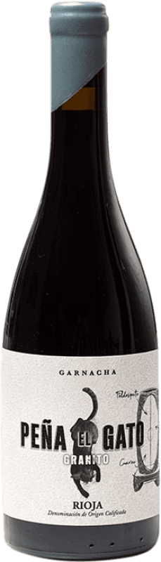 17,95 € 免费送货 | 红酒 Sancha Peña El Gato Granito D.O.Ca. Rioja 拉里奥哈 西班牙 Grenache 瓶子 75 cl