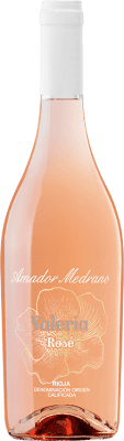 8,95 € Free Shipping | Rosé Wine Medrano Irazu Valeria Rosé D.O.Ca. Rioja The Rioja Spain Tempranillo, Garnacha — Grenache, Viura 75 cl