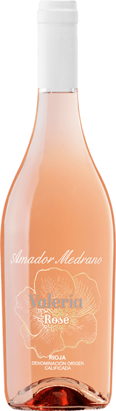 8,95 € Envoi gratuit | Vin Rosé Medrano Irazu Valeria Rosé D.O.Ca. Rioja La Rioja Espagne Tempranillo, Garnacha — Grenache, Viura Bouteille 75 cl
