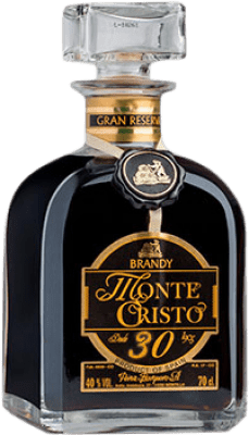 Brandy Pérez Barquero Monte Cristo Grand Reserve — Long Barrel-Aged 30 Years 70 cl