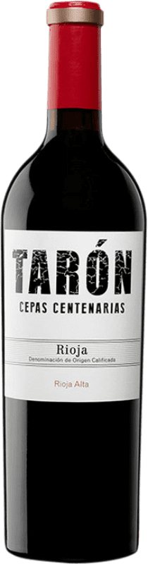 17,95 € Бесплатная доставка | Красное вино Tarón Cepas Centenarias Tinto D.O.Ca. Rioja Ла-Риоха Испания Tempranillo бутылка 75 cl