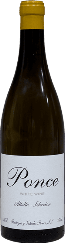 57,95 € Envoi gratuit | Vin blanc Ponce Selección D.O. Manchuela Espagne Albillo Bouteille 75 cl