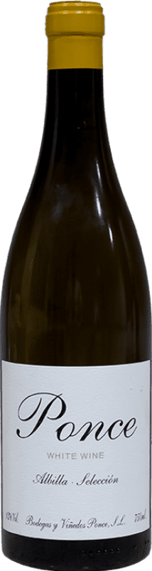 55,95 € Free Shipping | White wine Ponce Selección D.O. Manchuela Spain Albillo Bottle 75 cl