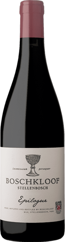 128,95 € 免费送货 | 红酒 Boschkloof Epilogue I.G. Stellenbosch 南非 Syrah 瓶子 75 cl