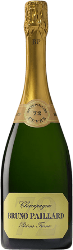109,95 € Spedizione Gratuita | Spumante Bianco Bruno Paillard 72 Cuvée A.O.C. Champagne champagne Francia Pinot Nero, Chardonnay, Pinot Meunier Bottiglia 75 cl