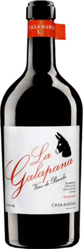 42,95 € 免费送货 | 红酒 Casa Aurora La Galapana 西班牙 Grenache, Mencía, Grenache Tintorera 瓶子 75 cl