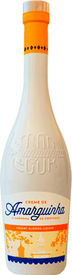 17,95 € Spedizione Gratuita | Crema di Liquore Casa Redondo Creme de Amarguinha I.G. Portogallo Portogallo Bottiglia 70 cl