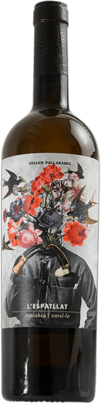 15,95 € 送料無料 | 白ワイン Celler Pallarades L'Espatllat D.O. Tarragona カタロニア スペイン Macabeo, Xarel·lo ボトル 75 cl