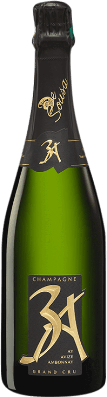 124,95 € 免费送货 | 白起泡酒 De Sousa 3A Cuvée A.O.C. Champagne 香槟酒 法国 Pinot Noir — 黑皮诺, Chardonnay — 莎当妮 75 cl