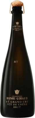 269,95 € 送料無料 | 白スパークリングワイン Henri Giraud Fût de Chêne MV17 A.O.C. Champagne シャンパン フランス Pinot Black, Chardonnay ボトル 75 cl