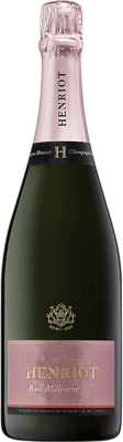 75,95 € Бесплатная доставка | Розовое игристое вино Henriot Millésimé, Rosé — Розе A.O.C. Champagne шампанское Франция Pinot Noir — Пино Нуар, Chardonnay — Шардоне 75 cl
