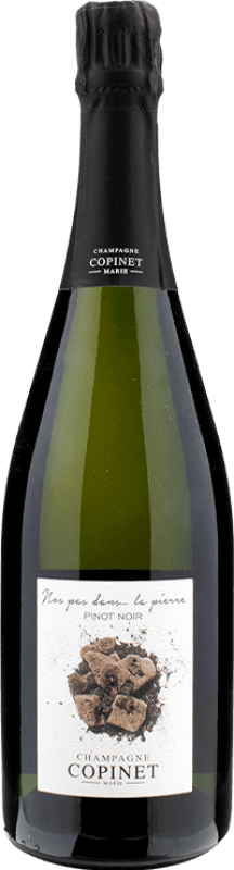 75,95 € Envio grátis | Espumante branco Marie Copinet Nos Pans dans la Pierre A.O.C. Champagne Champagne França Pinot Preto Garrafa 75 cl