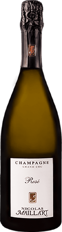 78,95 € 送料無料 | ロゼスパークリングワイン Nicolas Maillart Rosé Grand Cru A.O.C. Champagne シャンパン フランス Pinot Black, Chardonnay ボトル 75 cl