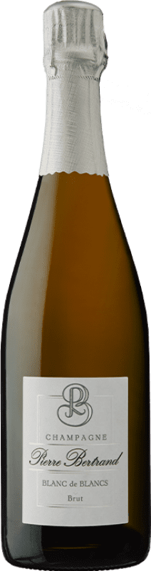 49,95 € Envio grátis | Espumante branco Pierre Bertrand Blanc de Blancs A.O.C. Champagne Champagne França Chardonnay Garrafa 75 cl