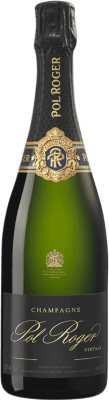 102,95 € Бесплатная доставка | Белое игристое Pol Roger Vintage брют A.O.C. Champagne шампанское Франция Pinot Black, Chardonnay бутылка 75 cl