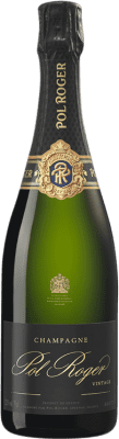 106,95 € Envío gratis | Espumoso Blanco Pol Roger Brut Vintage A.O.C. Champagne Champagne Francia Pinot Negro, Chardonnay Botella 75 cl