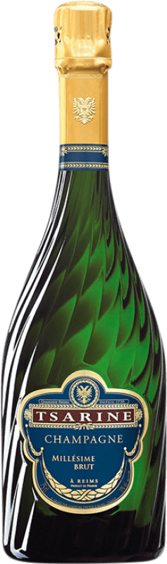 39,95 € Envio grátis | Espumante Branco Tsarine Millésimé A.O.C. Champagne Champagne França Pinot Noir, Chardonnay, Pinot Meunier 75 cl