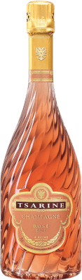 31,95 € Kostenloser Versand | Rosé Sekt Tsarine Brut — Herb Rosé A.O.C. Champagne Champagner Frankreich Pinot Noir — Spätburgunder, Chardonnay, Pinot Meunier — Schwarzriesling 75 cl