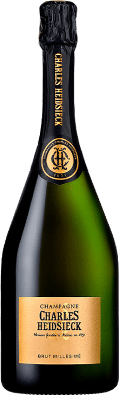 117,95 € Envío gratis | Espumoso blanco Charles Heidsieck Millésimé Brut A.O.C. Champagne Champagne Francia Pinot Negro, Chardonnay Botella 75 cl