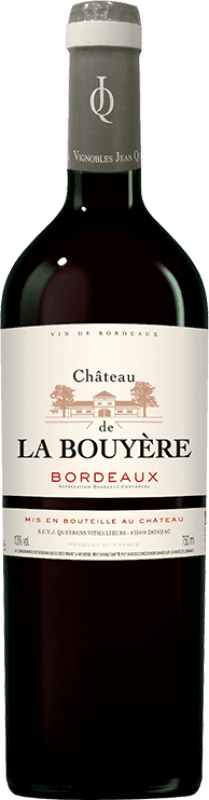 12,95 € 送料無料 | 赤ワイン Château de la Bouyère Rouge A.O.C. Bordeaux ボルドー フランス Merlot, Cabernet Sauvignon ボトル 75 cl