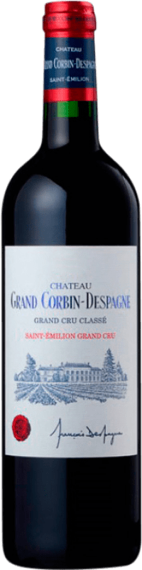 42,95 € Free Shipping | Red wine Château Grand Corbin-Despagne A.O.C. Saint-Émilion Grand Cru France Merlot, Cabernet Sauvignon, Cabernet Franc Bottle 75 cl