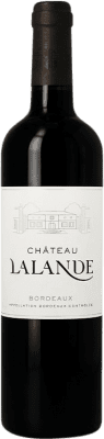 12,95 € Kostenloser Versand | Rotwein Château Lalande A.O.C. Bordeaux Bordeaux Frankreich Merlot, Cabernet Sauvignon, Cabernet Franc Flasche 75 cl