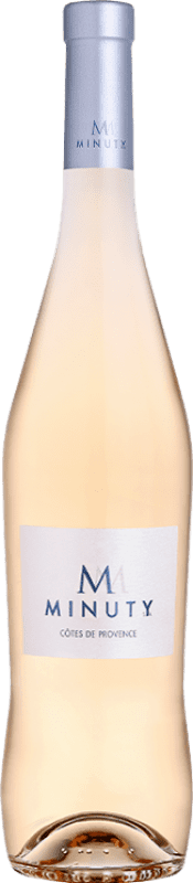 19,95 € Kostenloser Versand | Rosé-Wein Château Minuty M A.O.C. Côtes de Provence Provence Frankreich Syrah, Grenache, Cinsault, Tibouren Flasche 75 cl