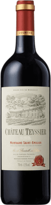 15,95 € Free Shipping | Red wine Château Teyssier A.O.C. Montagne Saint-Émilion France Merlot, Cabernet Sauvignon, Cabernet Franc Bottle 75 cl