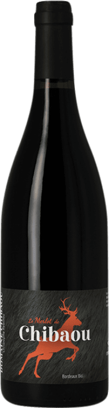 12,95 € Free Shipping | Red Wine Chibaou A.O.C. Bordeaux Bordeaux France Merlot 75 cl