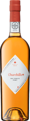 29,95 € Free Shipping | Red wine Churchill's Dry White I.G. Porto Porto Portugal Malvasía, Códega, Rabigato, Viosinho Bottle 75 cl