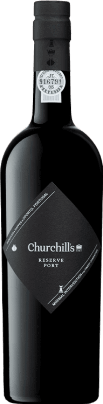 21,95 € 免费送货 | 红酒 Churchill's 预订 I.G. Porto 波尔图 葡萄牙 Touriga Franca, Touriga Nacional, Tinta Roriz, Tinta Cão, Tinta Barroca 瓶子 75 cl