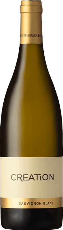 35,95 € Envío gratis | Vino Blanco Creation I.G. Walker Bay Sudáfrica Sauvignon Botella 75 cl