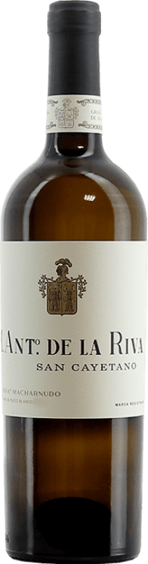 72,95 € 免费送货 | 白酒 De la Riva Macharnudo San Cayetano 西班牙 Palomino Fino 瓶子 75 cl